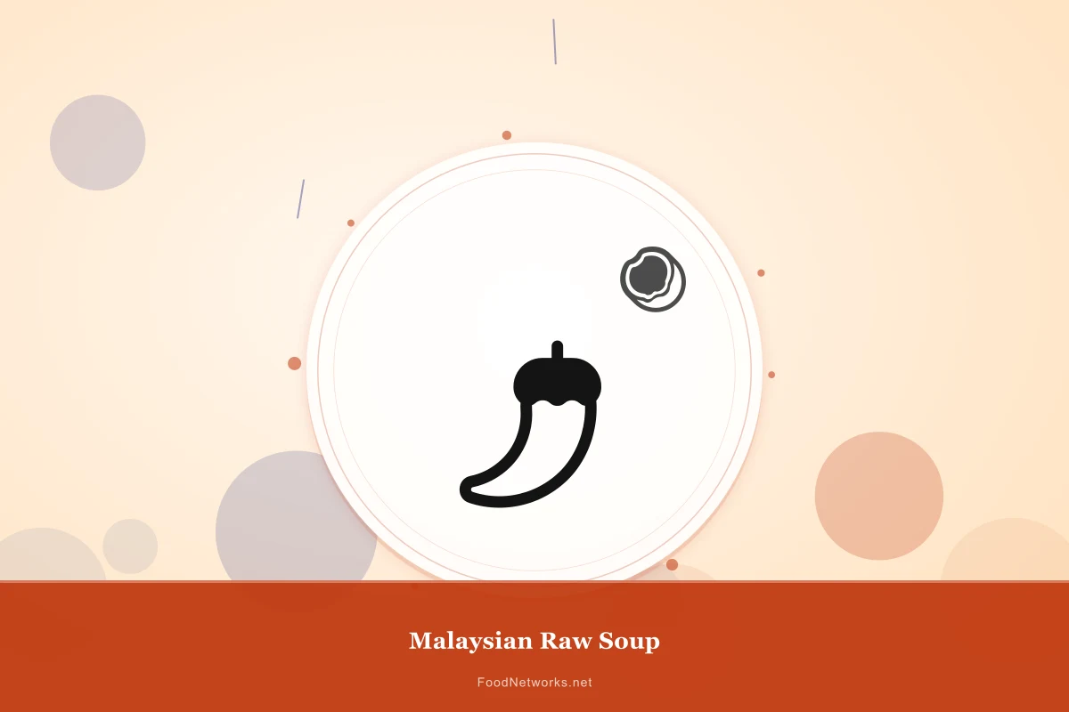 Why This Malaysian Raw Soup Recipe Works