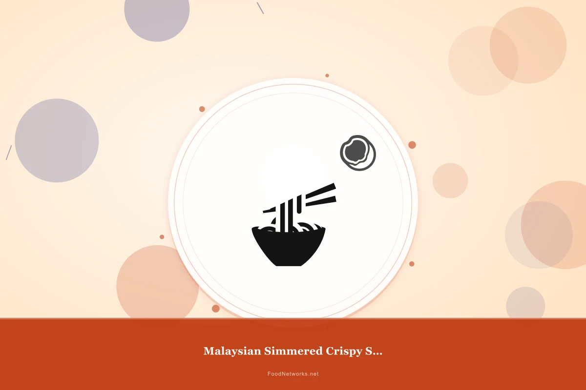 Why This Malaysian Simmered Crispy Snack Recipe Works