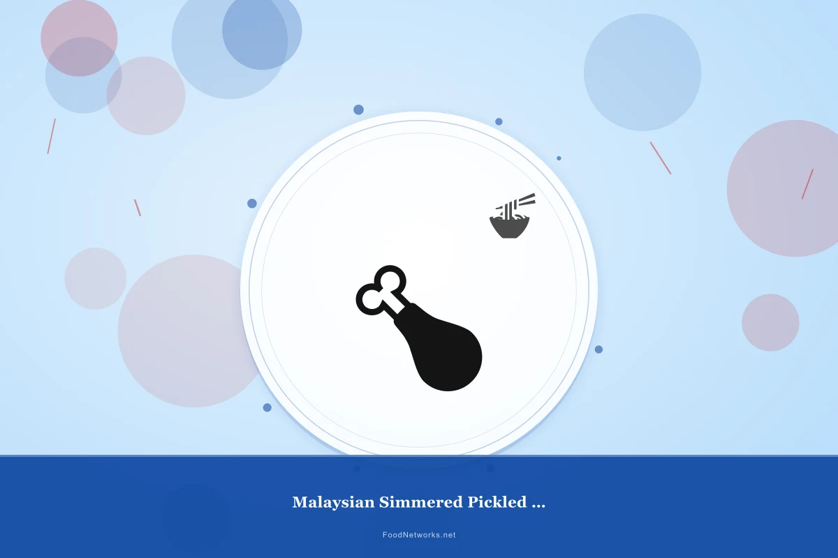 Why This Malaysian Simmered Pickled Condiment Recipe Works