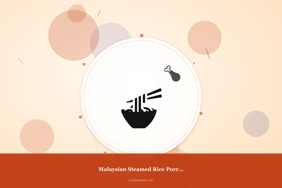 Why This Malaysian Steamed Rice Porridge Recipe Works
