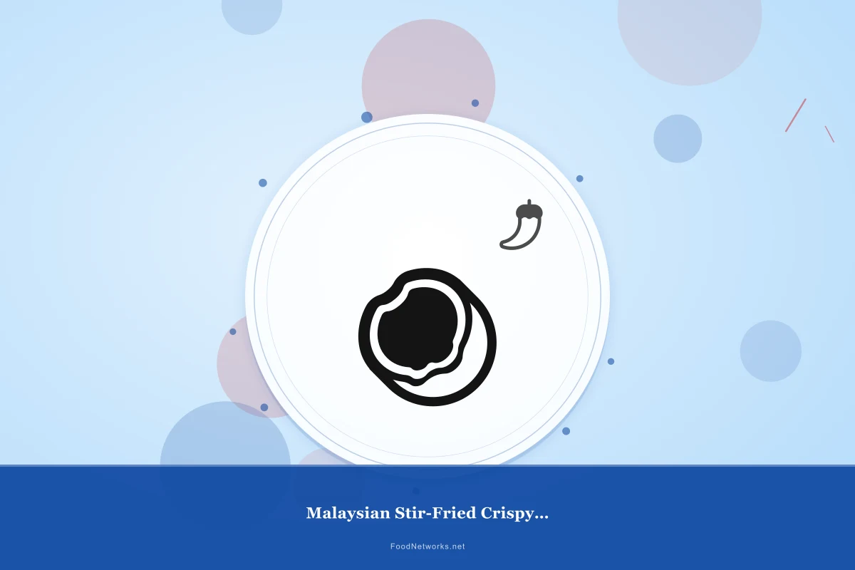Why This Malaysian Stir-Fried Crispy Snack Recipe Works