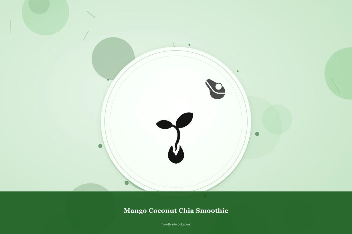 Why This Mango Coconut Chia Smoothie Recipe Works