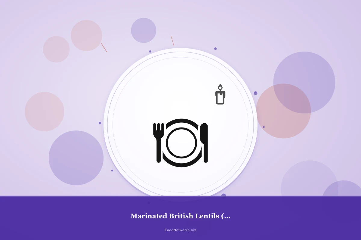 Why This Marinated British Lentils (Gluten-Free) Recipe Works