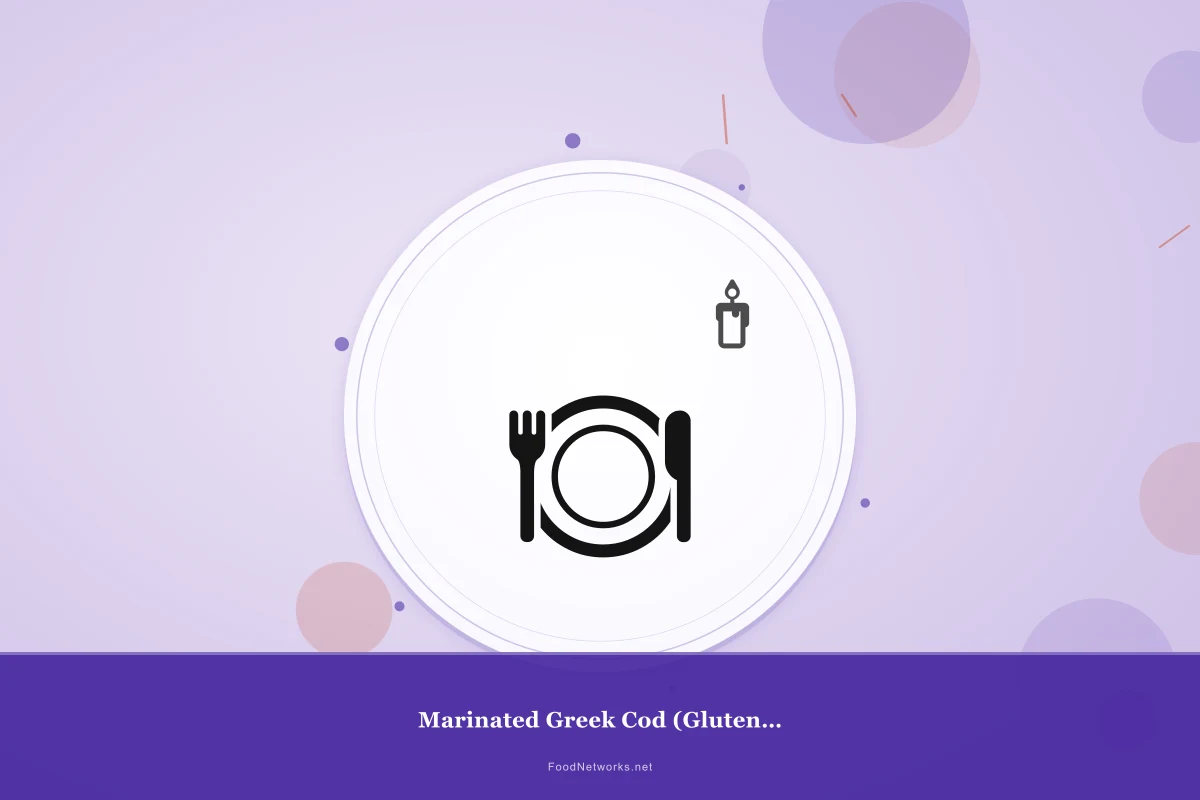 Why This Marinated Greek Cod (Gluten-Free) Recipe Works