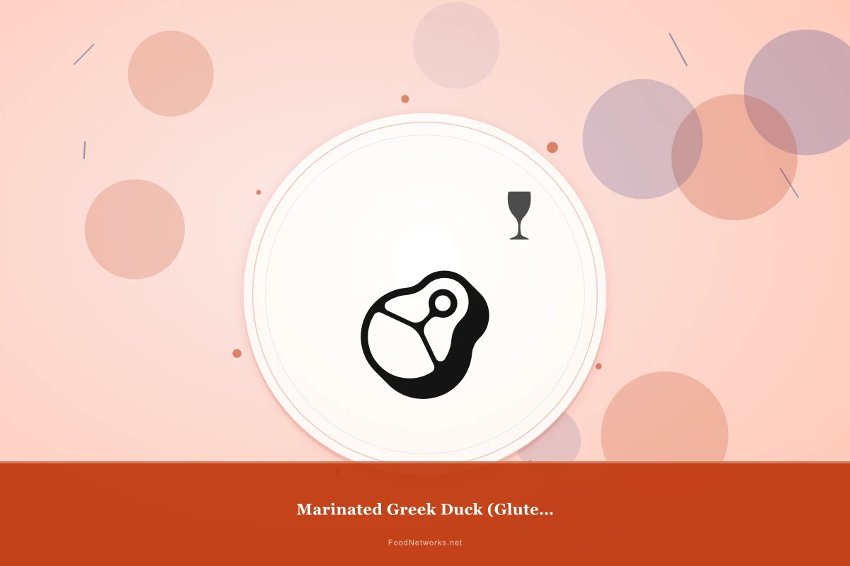 Why This Marinated Greek Duck (Gluten-Free) Recipe Works