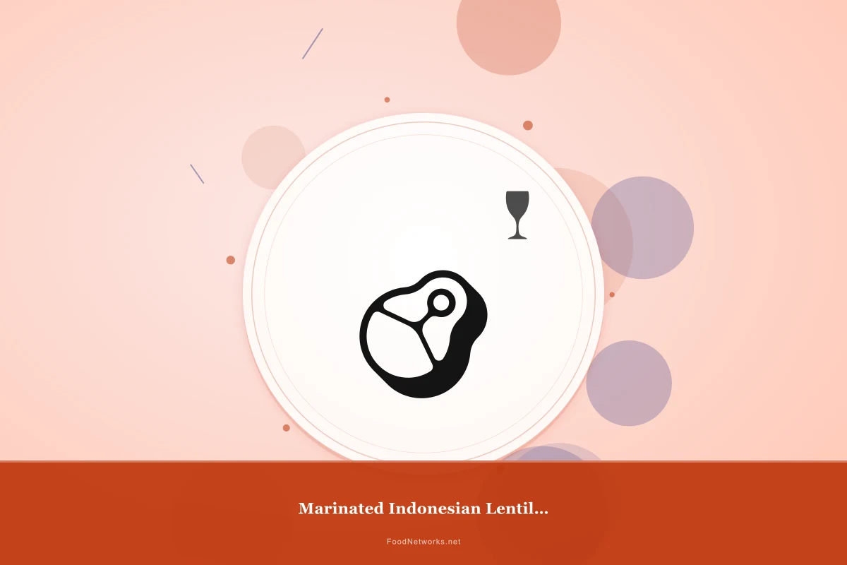 Why This Marinated Indonesian Lentils (Gluten-Free) Recipe Works