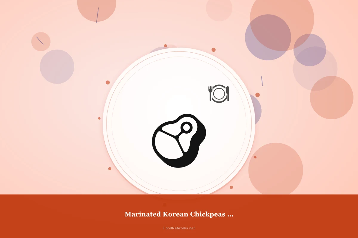 Why This Marinated Korean Chickpeas (Gluten-Free) Recipe Works