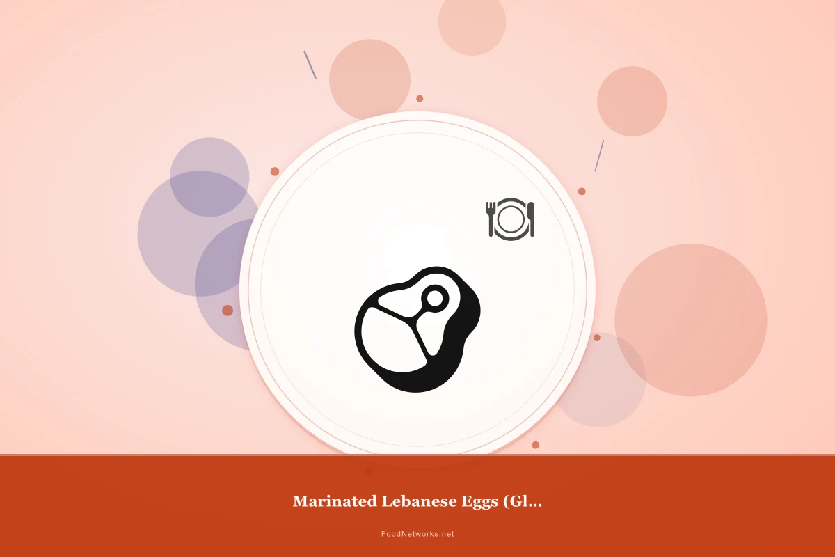 Why This Marinated Lebanese Eggs (Gluten-Free) Recipe Works