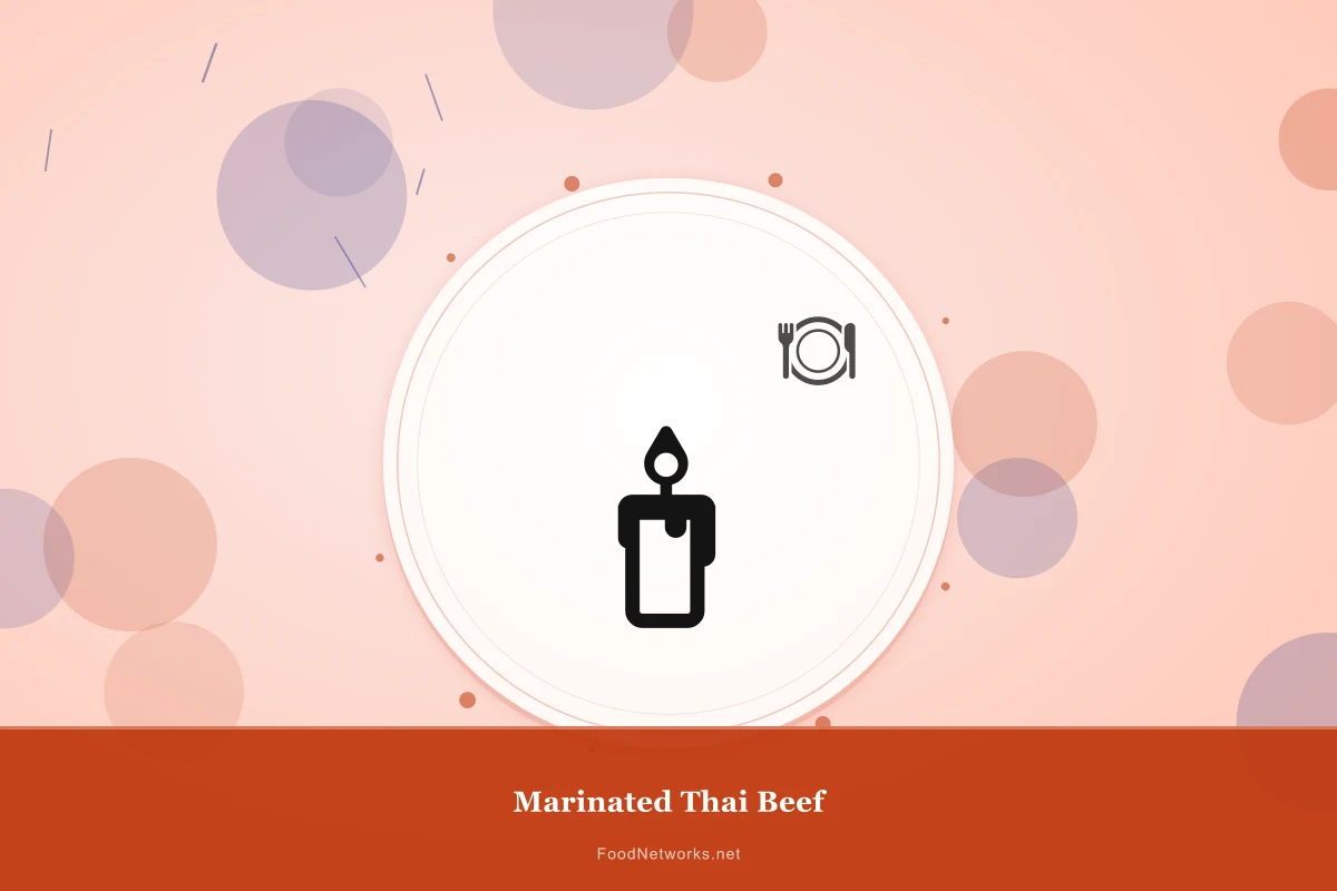 Why This Marinated Thai Beef Recipe Works