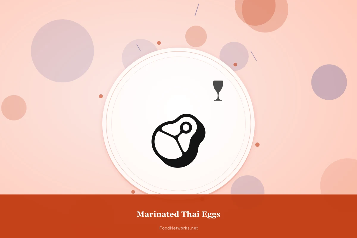 Why This Marinated Thai Eggs Recipe Works