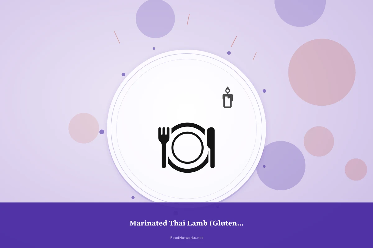 Why This Marinated Thai Lamb (Gluten-Free) Recipe Works