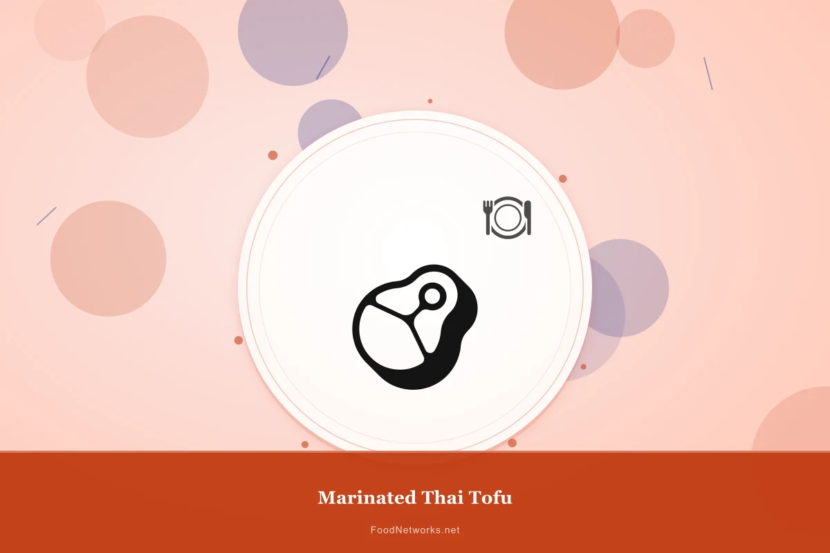 Why This Marinated Thai Tofu Recipe Works