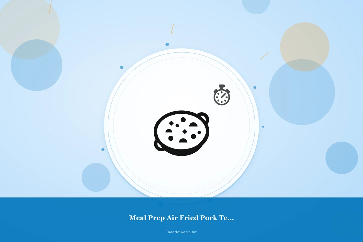 Why This Meal Prep Air Fried Pork Tenderloin Recipe Works