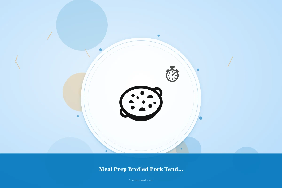 Why This Meal Prep Broiled Pork Tenderloin Recipe Works