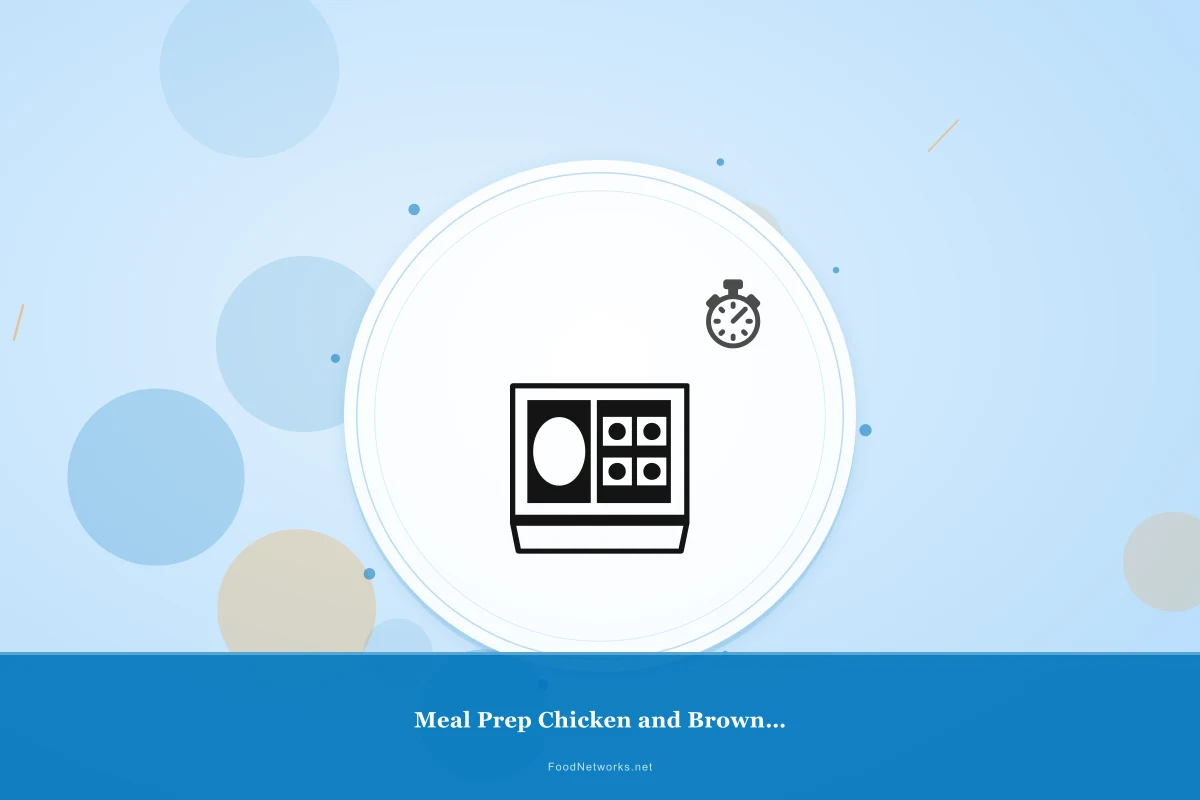 Why This Meal Prep Chicken and Brown Rice Containers Recipe Works