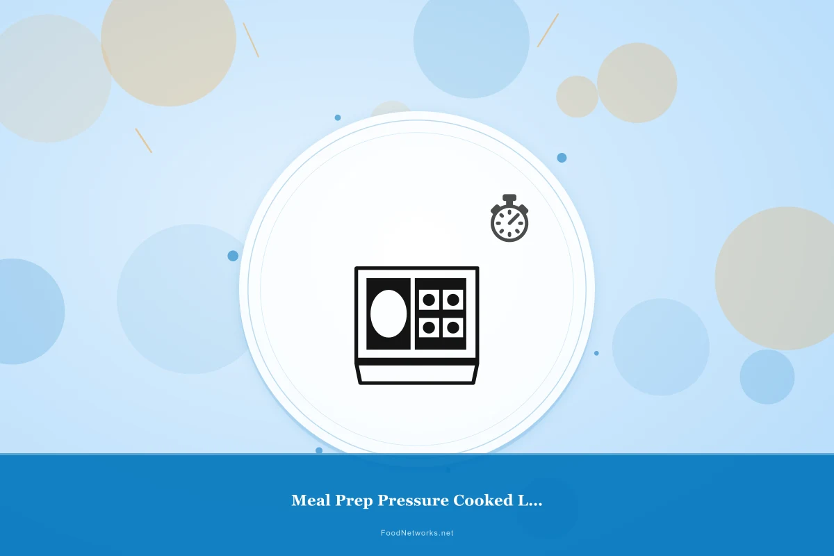 Why This Meal Prep Pressure Cooked Lentils Recipe Works