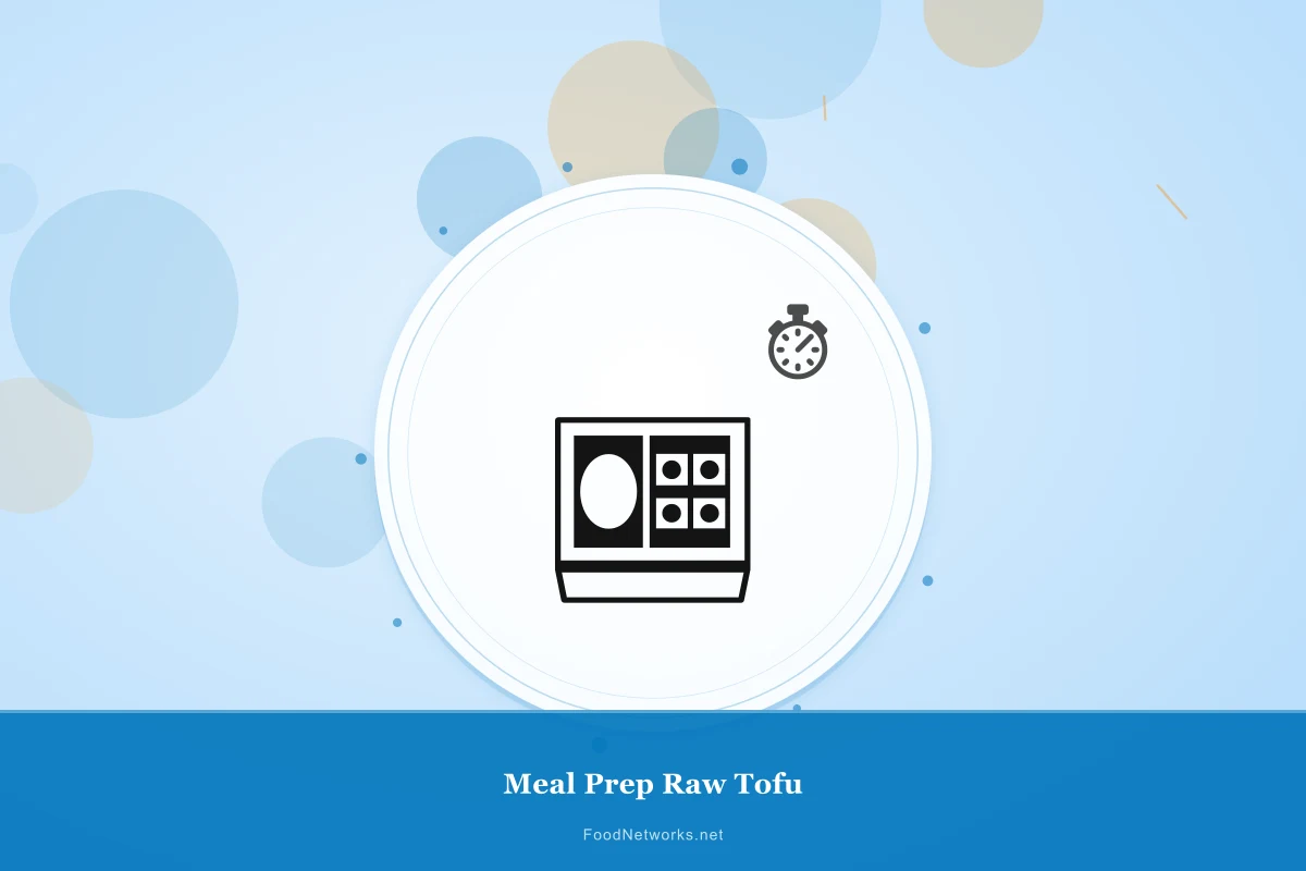 Why This Meal Prep Raw Tofu Recipe Works