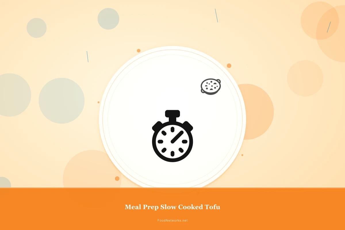 Why This Meal Prep Slow Cooked Tofu Recipe Works