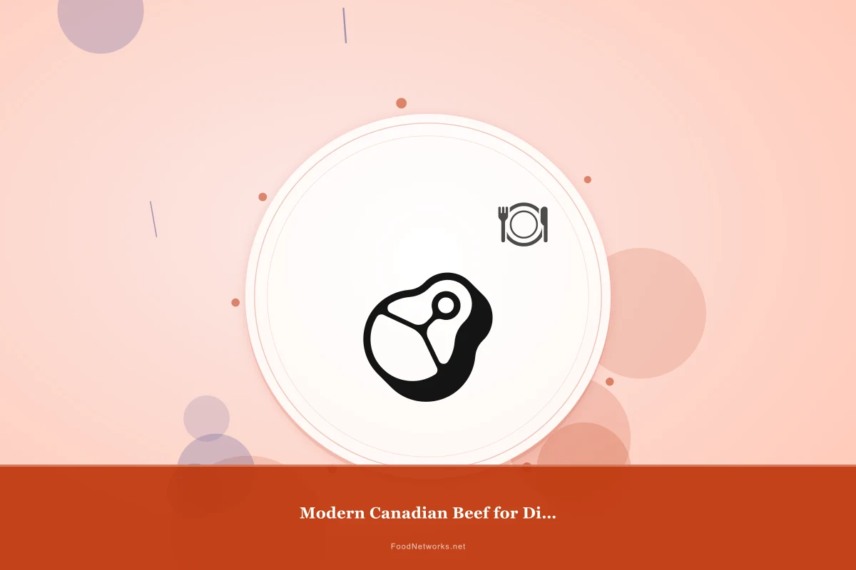 Why This Modern Canadian Beef for Dinner Recipe Works
