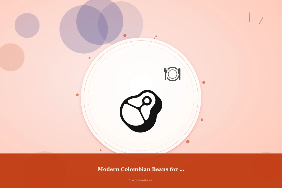 Why This Modern Colombian Beans for Lunch Recipe Works