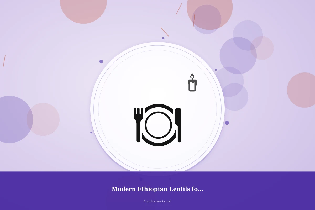 Why This Modern Ethiopian Lentils for Dinner Recipe Works