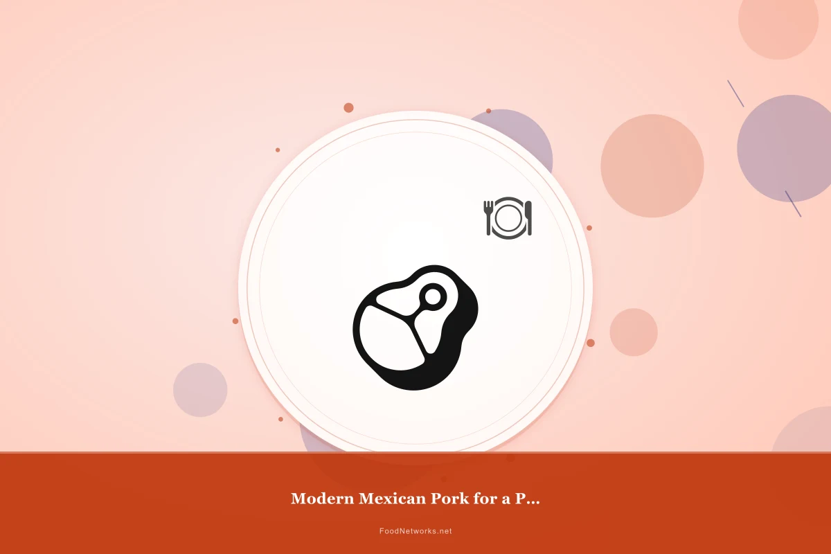 Why This Modern Mexican Pork for a Party Recipe Works