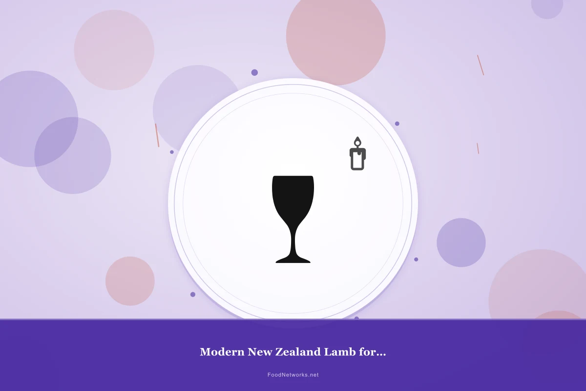 Why This Modern New Zealand Lamb for Dinner Recipe Works