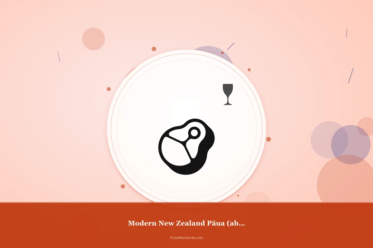 Why This Modern New Zealand Pāua (abalone) for Lunch Recipe Works