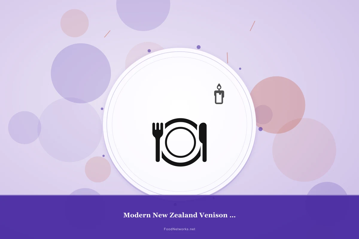 Why This Modern New Zealand Venison for Lunch Recipe Works