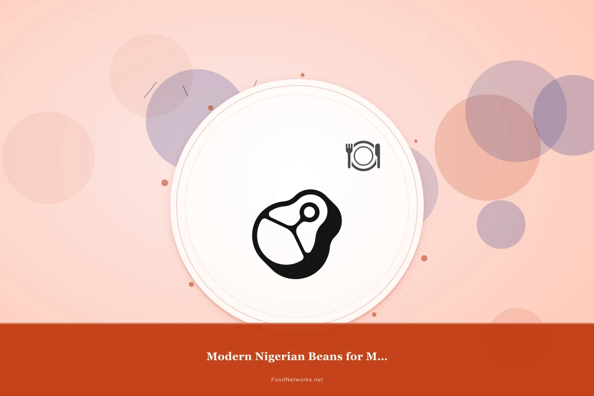 Why This Modern Nigerian Beans for Meal Prep Recipe Works