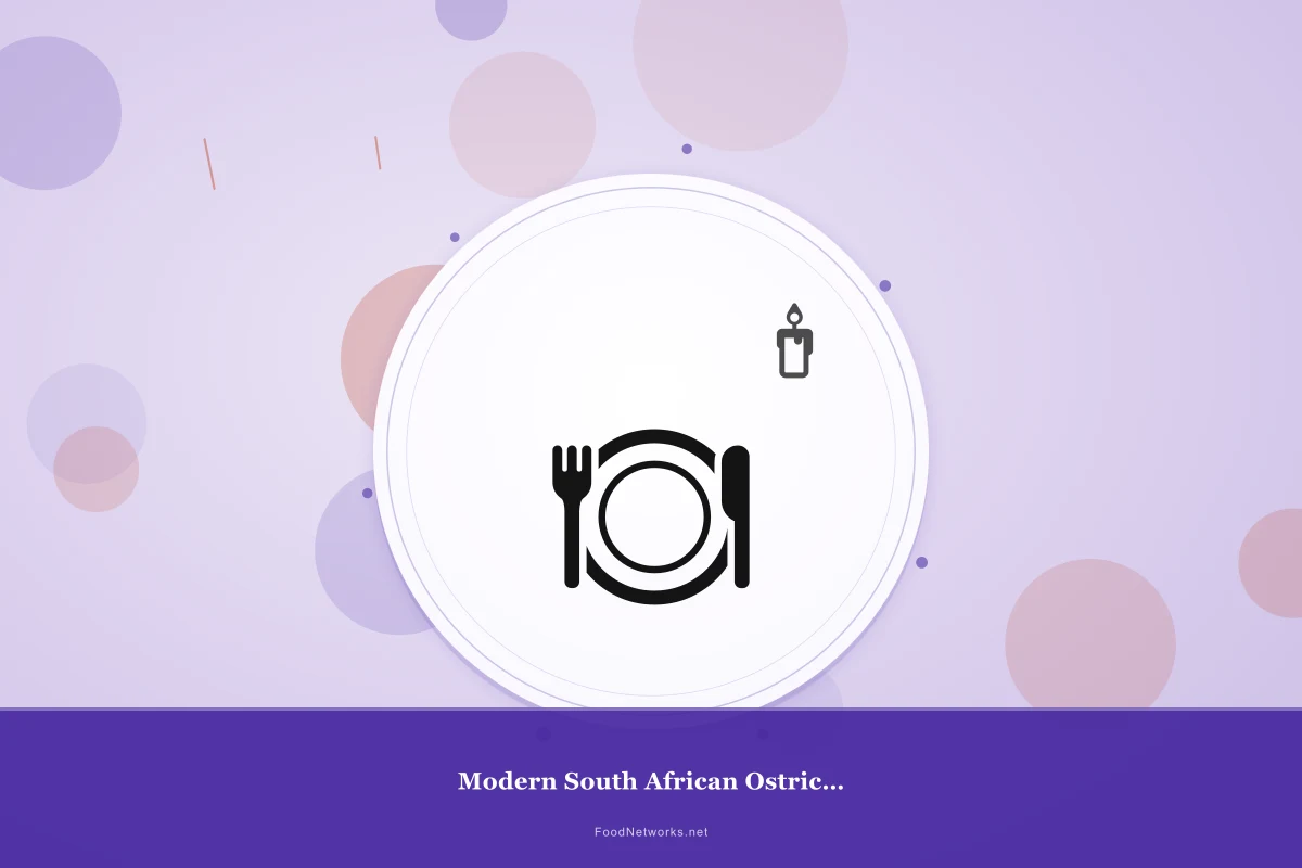 Why This Modern South African Ostrich for Dinner Recipe Works