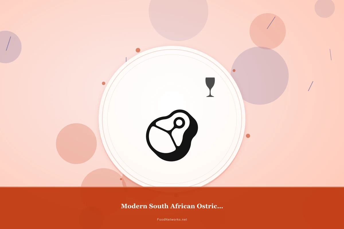 Why This Modern South African Ostrich for Meal Prep Recipe Works