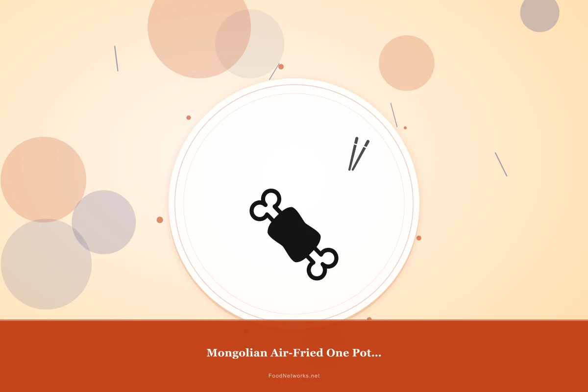 Why This Mongolian Air-Fried One Pot Meal Recipe Works
