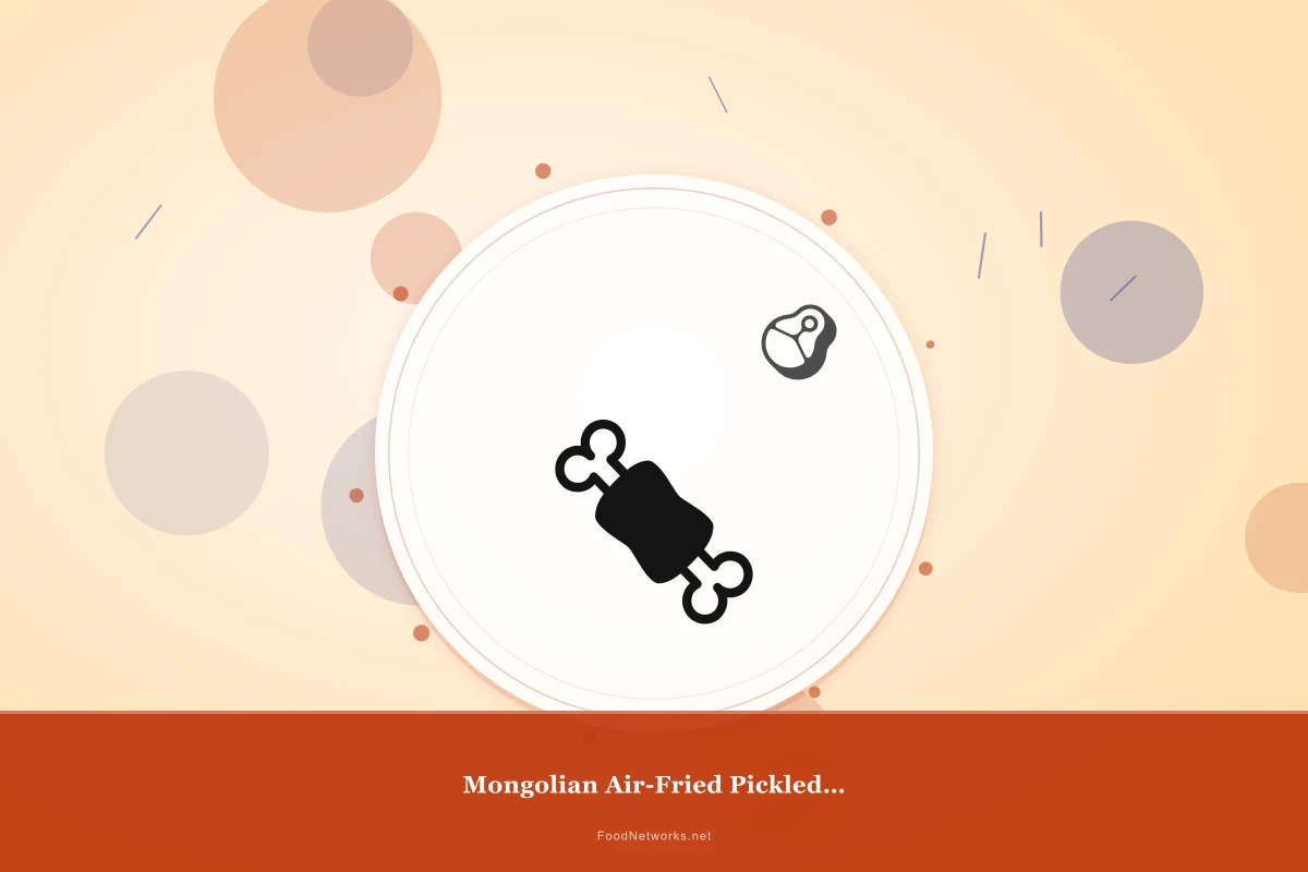 Why This Mongolian Air-Fried Pickled Condiment Recipe Works