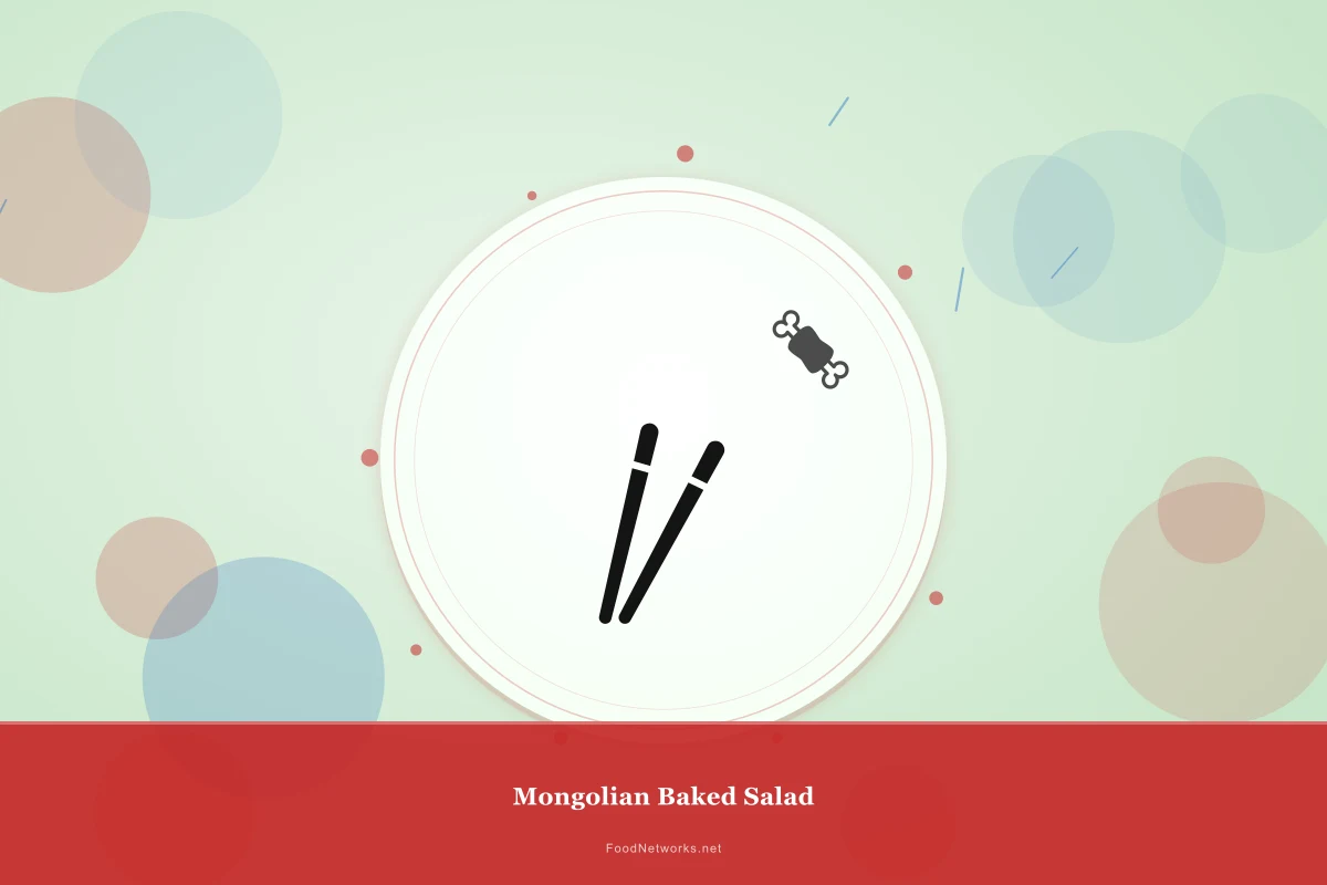 Why This Mongolian Baked Salad Recipe Works