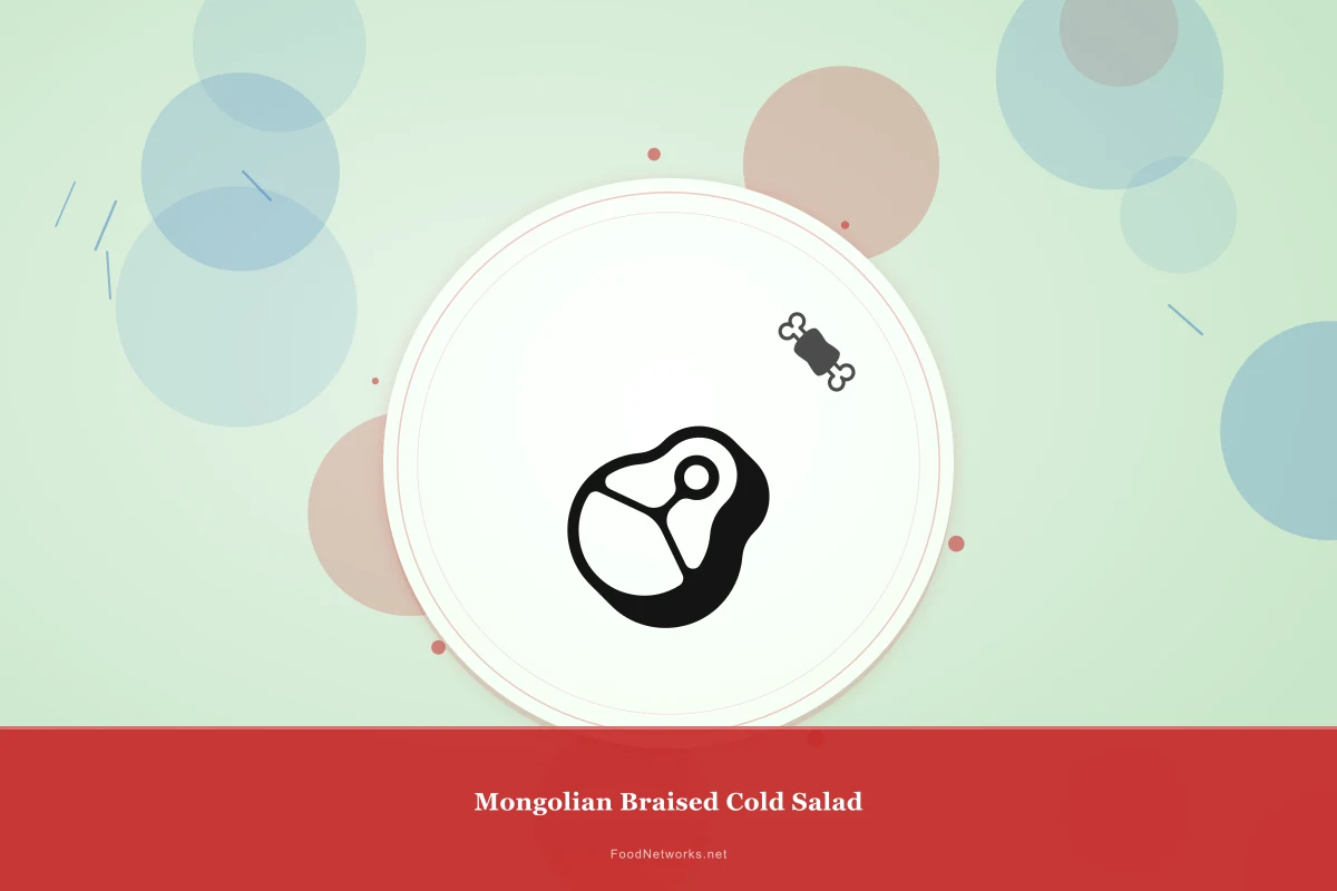 Why This Mongolian Braised Cold Salad Recipe Works