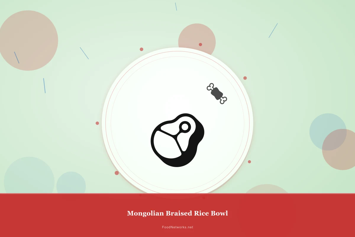 Why This Mongolian Braised Rice Bowl Recipe Works