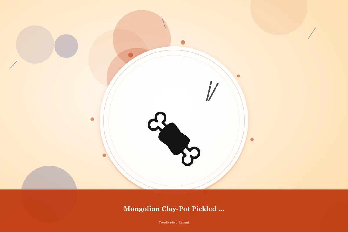 Why This Mongolian Clay-Pot Pickled Condiment Recipe Works