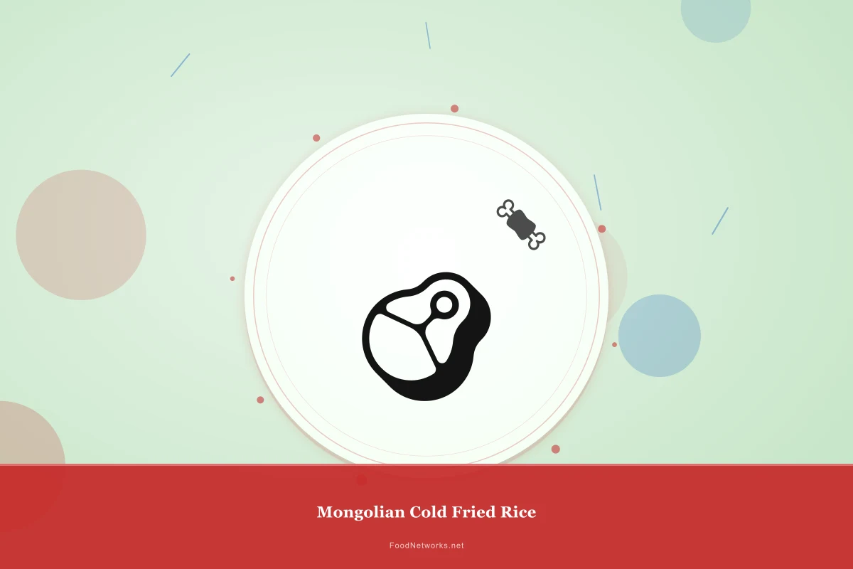 Why This Mongolian Cold Fried Rice Recipe Works