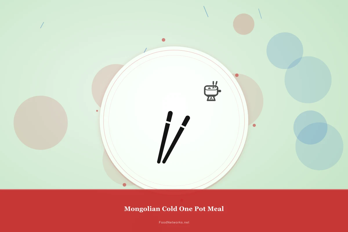 Why This Mongolian Cold One Pot Meal Recipe Works