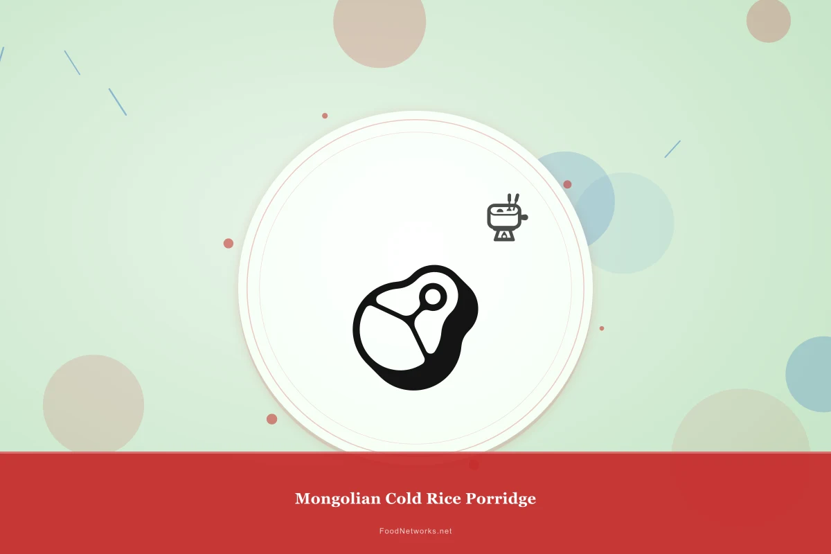 Why This Mongolian Cold Rice Porridge Recipe Works