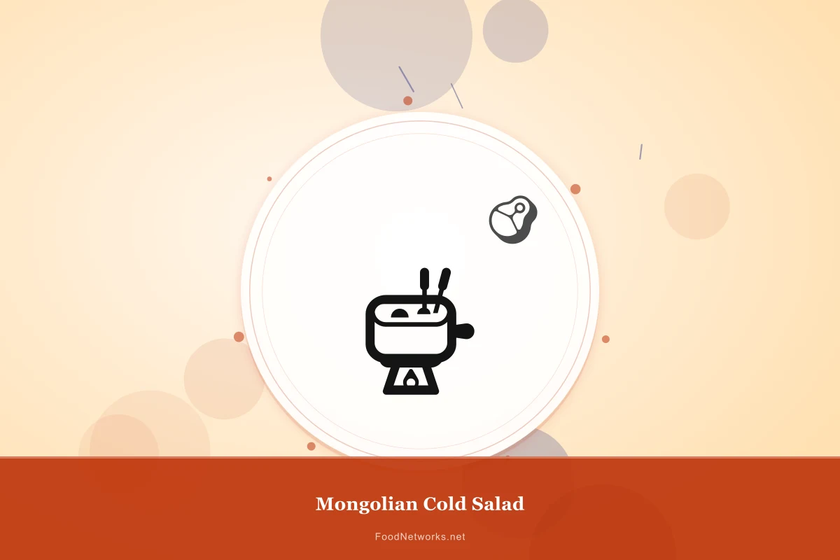 Why This Mongolian Cold Salad Recipe Works