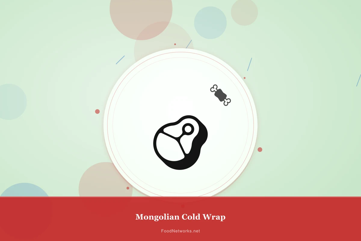 Why This Mongolian Cold Wrap Recipe Works