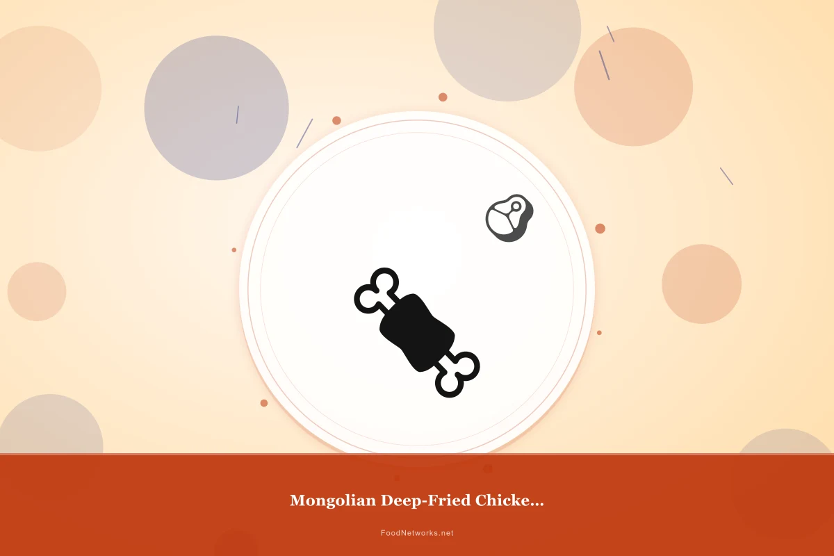 Why This Mongolian Deep-Fried Chicken Dish Recipe Works