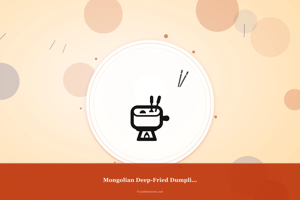 Why This Mongolian Deep-Fried Dumpling Recipe Works