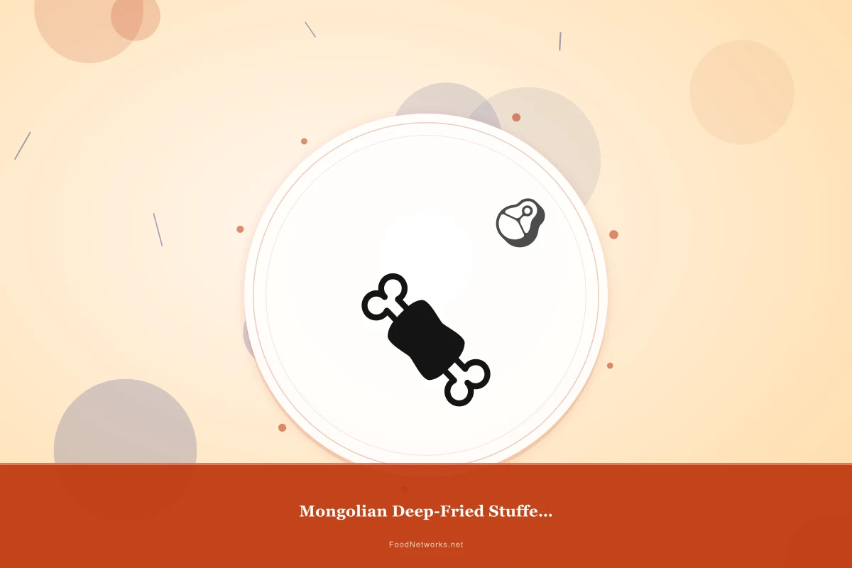Why This Mongolian Deep-Fried Stuffed Bread Recipe Works