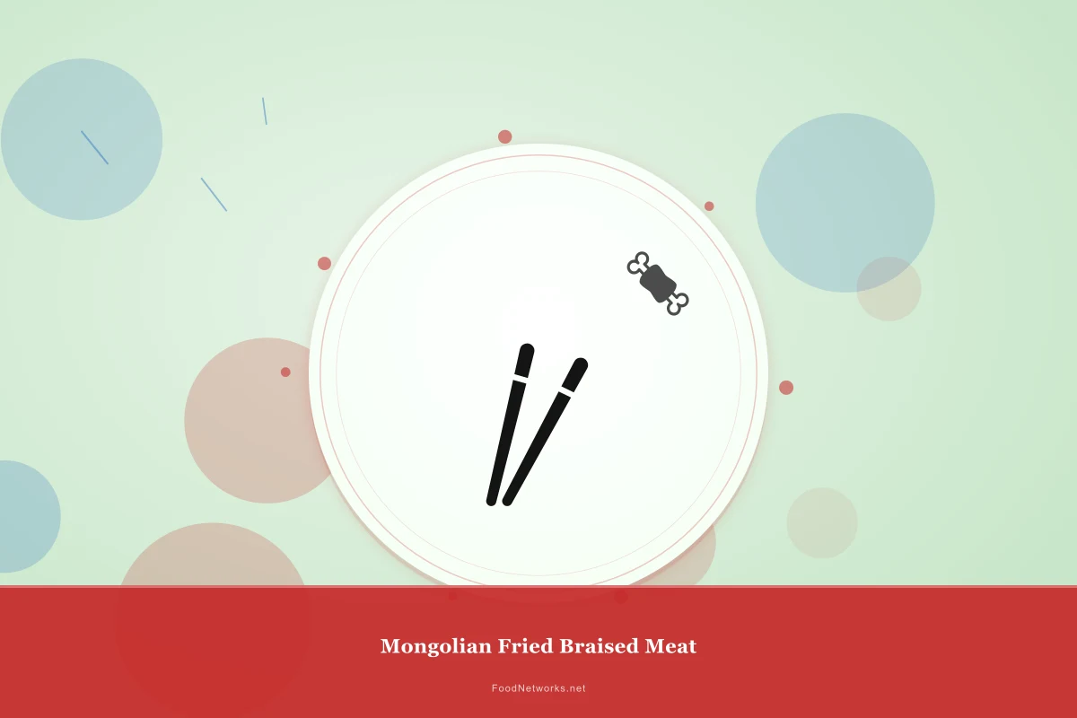 Why This Mongolian Fried Braised Meat Recipe Works