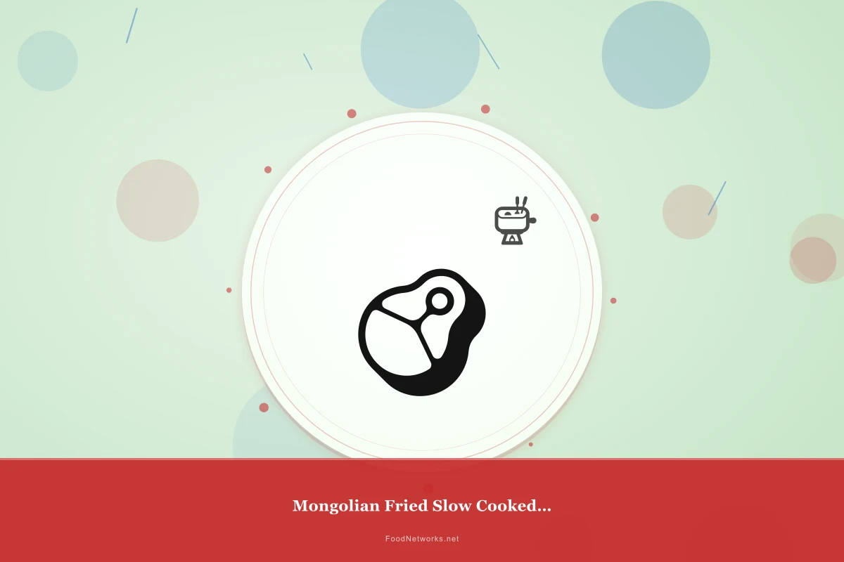 Why This Mongolian Fried Slow Cooked Lamb Recipe Works