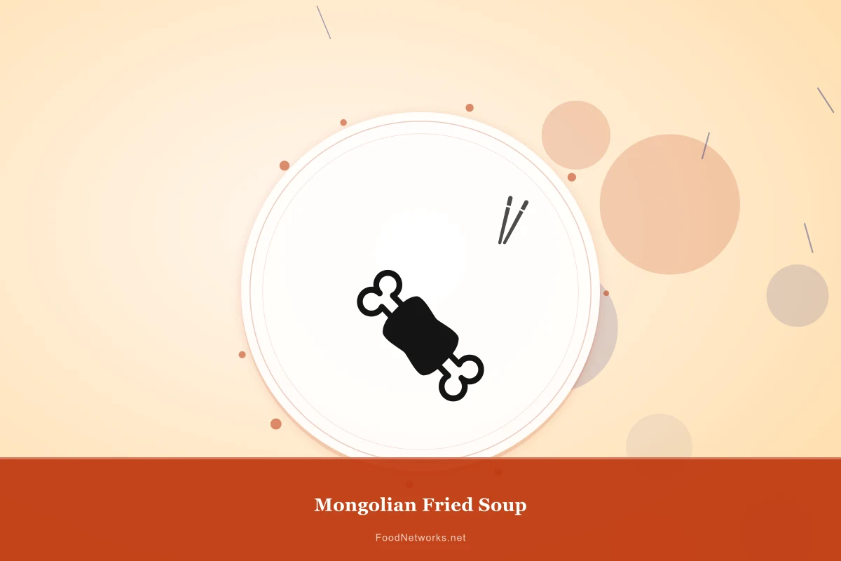 Why This Mongolian Fried Soup Recipe Works