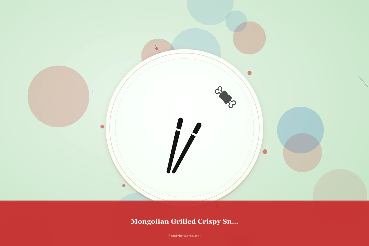 Why This Mongolian Grilled Crispy Snack Recipe Works